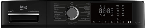 Beko B1W864BBBE SteamCure detail
