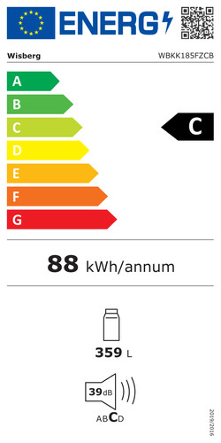Wisberg WBKK185FZCB energy label