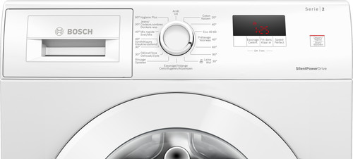 Bosch WGE02402FG detail