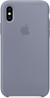 Apple iPhone Xs Silicone Case Lavender Gray