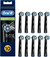 Oral-B Cross Action zwarte opzetborstels (10 stuks)