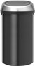 Brabantia Touch Bin 60 Liter Matt Black Fingerprint Proof