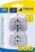 Travel Blue 2 x Wereld Adapter - Europa