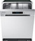 Samsung DW60M6040SS / Built-in / Semi-integrated / Niche height  81.5-86.5cm
