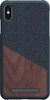Nordic Elements Frejr Apple iPhone X Max Back Cover Gris anthracite/Bois