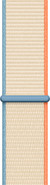 Apple Watch 38/40mm Nylon Sport Loop Watch Strap Cream