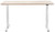 Ahrend Brisk Bureau Assis-Debout Électrique 160 x 80 Blanc/Chêne