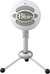 Blue Snowball Textured White