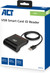 ACT USB 2.0 Smart Card ID reader