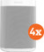 Sonos One SL Blanc Lot de 4