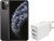Refurbished iPhone 11 Pro 64GB Space Gray (Zo goed als nieuw) + XtremeMac Oplader Usb A