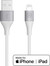 BlueBuilt Usb A naar Lightning Kabel 2,5m Nylon Wit