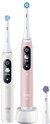 Oral-B iO Series 6N Lot de 2 Blanc + Rose