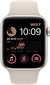 Apple Watch SE (2022) 44mm Starlight Aluminum Starlight Sport Band