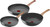 Tefal Renew Set de Poêles à Frire Céramique 24 cm + 28 cm + Wok 28 cm