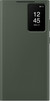 Samsung Galaxy S23 Ultra Clear View Book Case Green