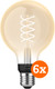 Philips Hue Filament Light White Globe E27 6-pack