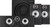 Bowers & Wilkins HTM6 S3 + 606 S3 (per paar) + ASW610 Zwart