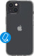 BlueBuilt Protective Back Cover iPhone 13 Transparant