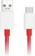 OnePlus Usb A naar Usb C 1m Kunststof Rood