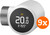 Tado Tête Thermostatique Connectée X - Lot de 9 (Extension)
