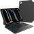 BlueBuilt Apple iPad Pro (2024) 11 inch Toetsenbord Hoes AZERTY Zwart
