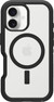 OtterBox Defender XT iPhone 16 Back Cover avec Aimant MagSafe Transparent avec Bord Noir