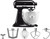 KitchenAid Artisan Mixer 5KSM125 Onyx Zwart + IJsbereider
