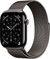 Apple Watch Series 11 Cellular 46 mm Titane Slate Bracelet Milanais M/L