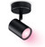 WiZ 1 spot Imageo zwart - Gekleurd en Wit licht - GU10