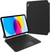 BlueBuilt Apple iPad (2025/2022) 11 inch Toetsenbord Hoes AZERTY Zwart