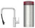 Quooker COMBI+ + Quooker Flex Square Chrome