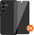 BlueBuilt Samsung Galaxy S25 Back Cover Zwart + Privacy Filter Screenprotector Duo Pack