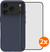 BlueBuilt Protective Back Cover met MagSafe iPhone 17 Pro Blue + Screenprotector Duo Pack