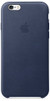 Apple iPhone 6/6s Leather Case Blauw