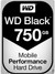 WD Black WD7500BPKX 750 Go