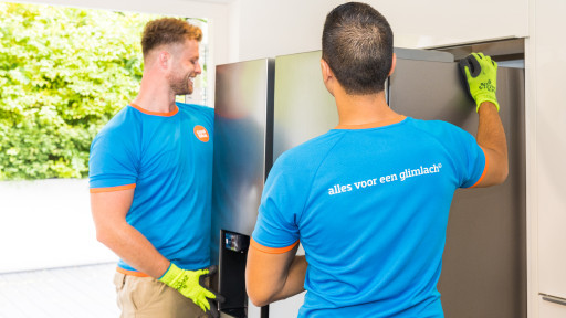Nous livrons et installons le frigo