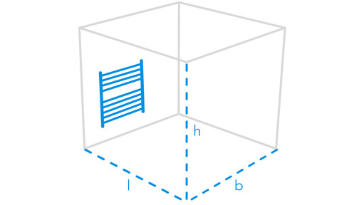 How do you calculate how much power your radiator needs?