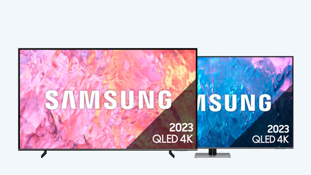 QLED Q74C and Q64C: edge-lit and 8-bit panel