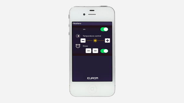Terrasverwarmer met app