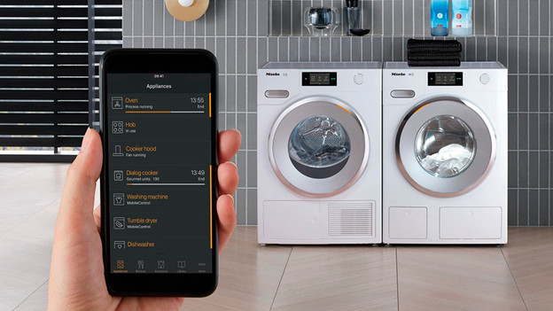 Miele washing machine with WiFi