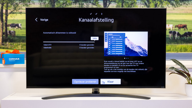 Zenderinstellingen LG televisie