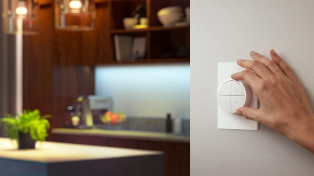 Cadran tactile Hue sur le mur