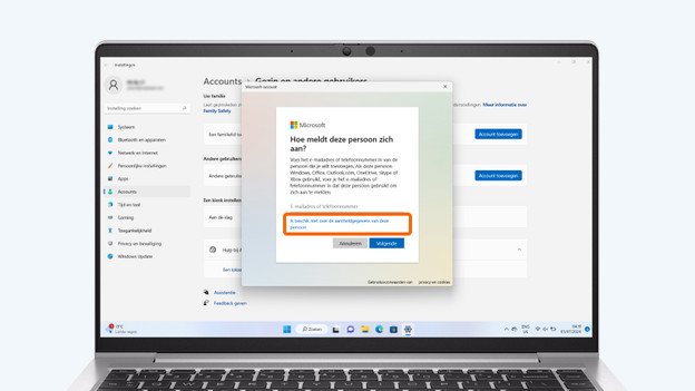 Windows instellingen