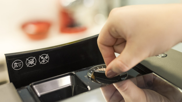 Machine entièrement automatique : options de réglage limitées