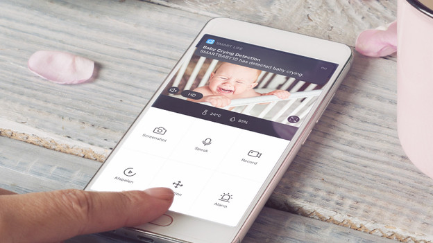 Smartbaby 10: record, two-way audio, and measurements