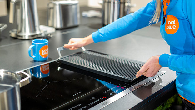 Grillpan op kookplaat