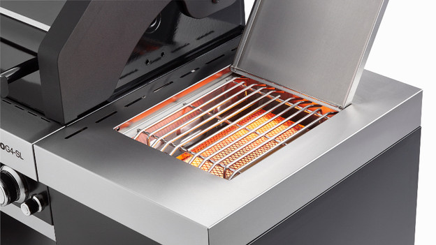 Infrared burner outdoor kitchen high temperatures