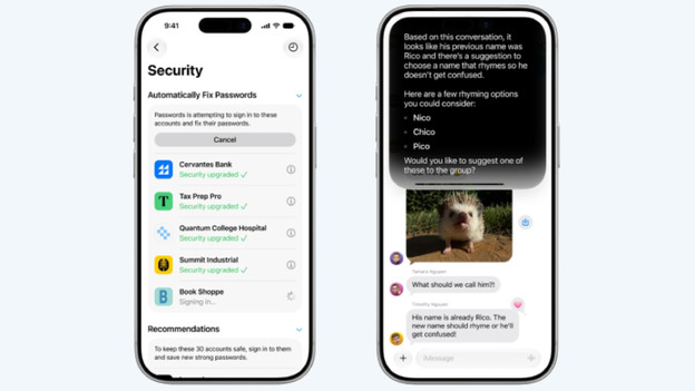 AI functies in iOS 27