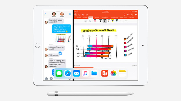Apple iPad (2018) : utilisez 2 applis à la fois sans souci